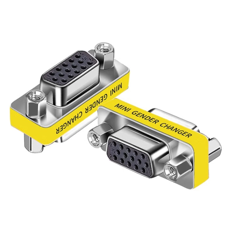 Adattatore VGA 15 pin femmina a VGA 15 pin femmina, VGA Female to Female Adattatore VGA 15 pin femmina a VGA 15 pin femmina, VGA Female to Female